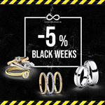 Black Weeks bei ewigetrauringe.de – 5% Rabatt auf alles!