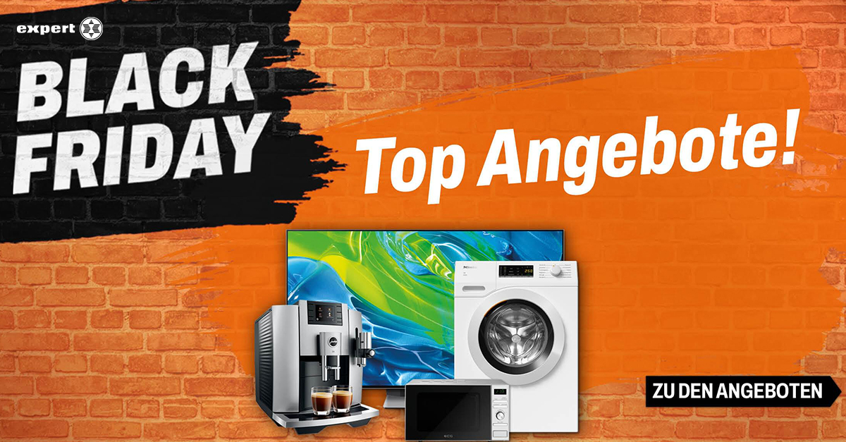 Black Friday bei Expert Jetzt die besten Preise sichern BlackFriday