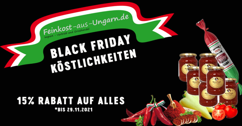 feinkost aus ungarn de black friday 2021