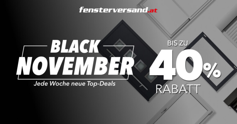 fensterversand.at Black Friday 2025