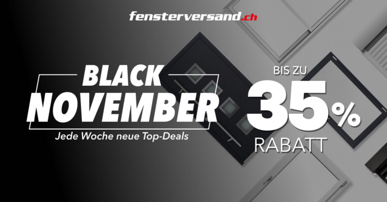 fensterversand.ch Black Friday 2025