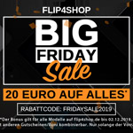 Big Friday Sale bei Flip4Shop – Sicher dir jetzt 20 EURO Rabatt auf alles