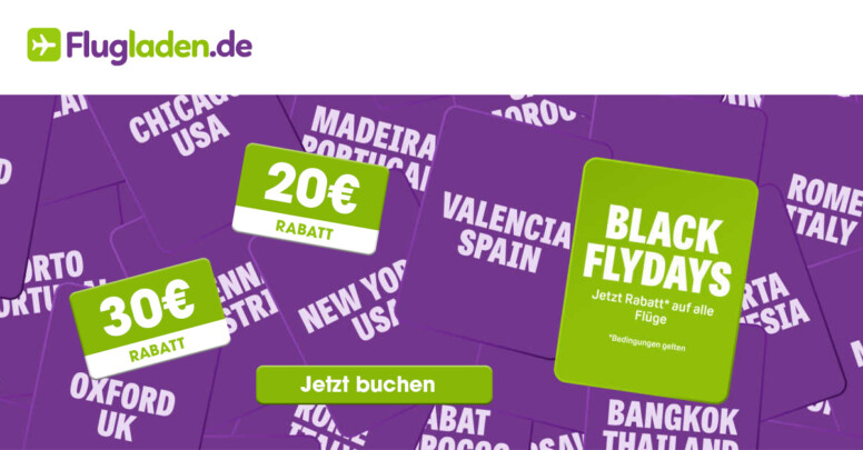 Flugladen.de Black Friday 2024