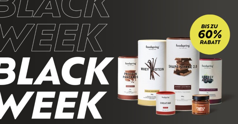 foodspring Black Friday Week 2023