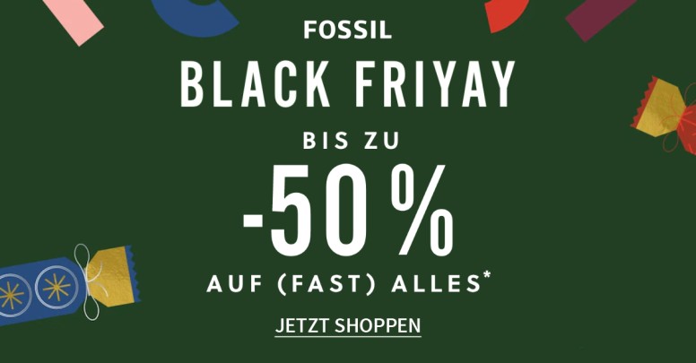 Fossil Black Friday 2022