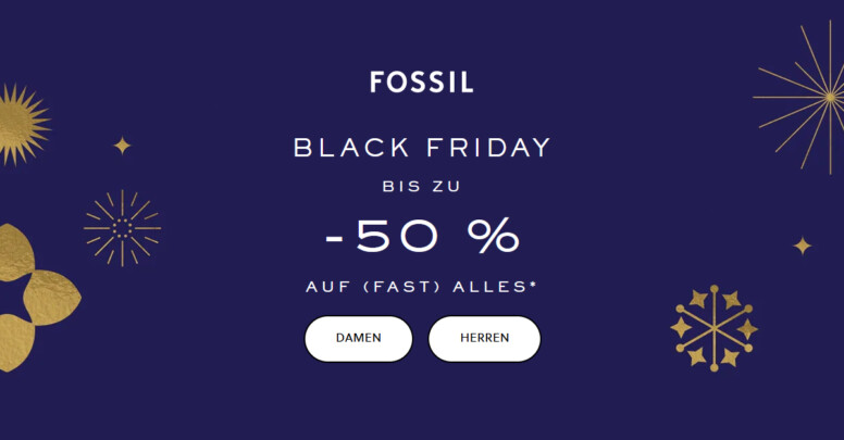 Fossil Black Friday 2023