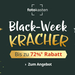 Black-Week Kracher bei Fotokasten: Bis zu 72% Rabatt