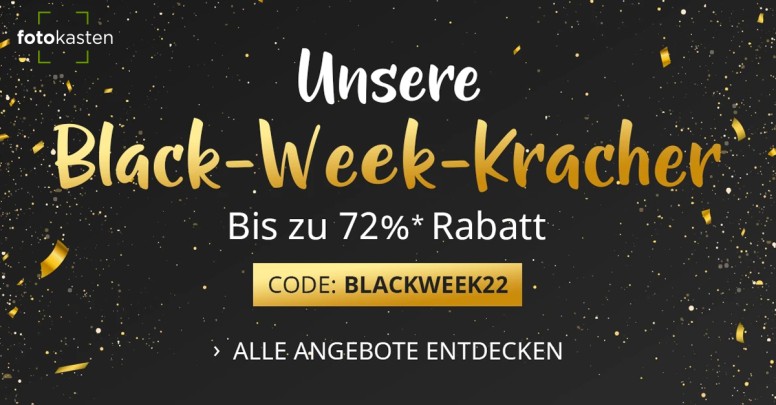 Fotokasten Black Friday 2022