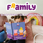 Bis zu 25% auf personalisierte Kinderbücher bei Framily.de