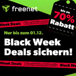 Starke Freenet Black Week Deals: Jetzt bis zu 70% sparen