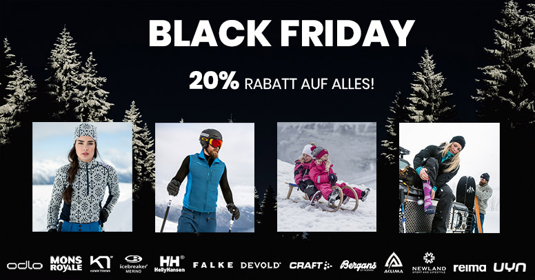 Funktionsunterwäschewelt Black Friday 2019