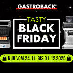 GASTROBACK Cyber Week: Täglich neue Küchen Deals sichern!