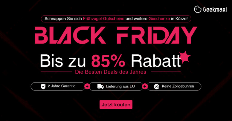 Geekmaxi Black Friday 2023