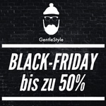 Nur am Black Friday: Bis zu 50% Rabatt auf das gesamt Sortiment von GentleStyle!