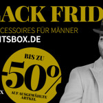 Black Friday Wochenende bei GentsBox – Spare jetzt bis zu 50% auf ausgewählte Produkte!