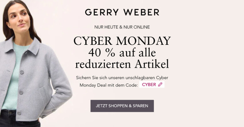Gerry Weber Cyber Monday 2024