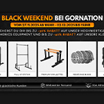 GORNATION Black Weekend: Spare bis zu 30% auf Premium Calisthenics Equipment