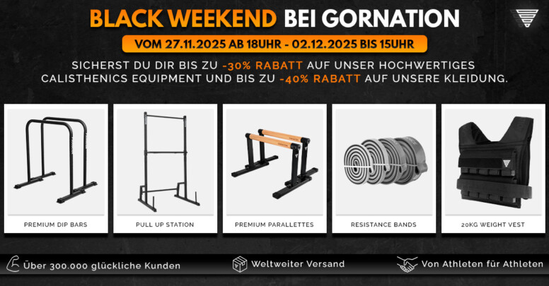 Gornation Black Friday 2025