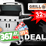 Sicher dir jetzt den CADAC Entertainer Supreme Grill mit über 30% Rabatt bei Grill-Experte.de