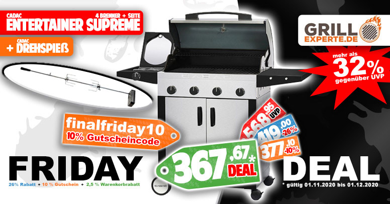 Grill-Experte.de Black Friday 2020