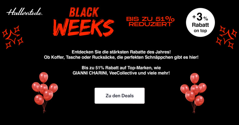 Hallerstede Black Friday 2025
