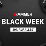 Black Friday bei HAMMER – Fitnessgeräte jetzt 20% günstiger