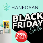 Großer Black Friday Sale bei Hanfosan – Jetzt 25% sparen