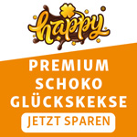 Happykeks – Der Premium Schoko Glückskeks jetzt 20% günstiger