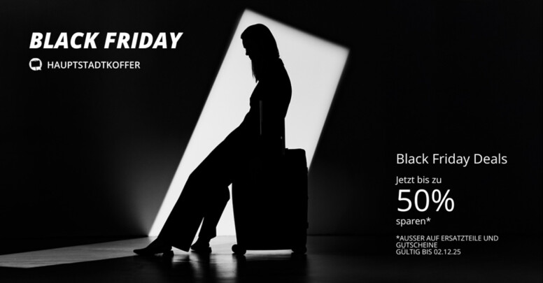 Hauptstadtkoffer Black Friday 2025