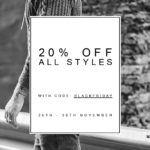 Noch bis Montag gibt es 20% auf alle Styles im Online-Shop von Haze & Glory!