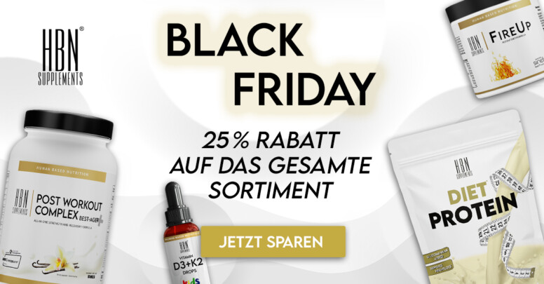 HBN Supplements Black Friday 2025