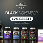 Black November bei Hifas da Terra – 17% Rabatt auf Alles!