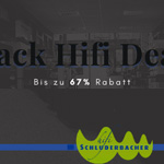 Black Hifi Deals bei Hifi Schluderbacher mit über 60% Rabatt