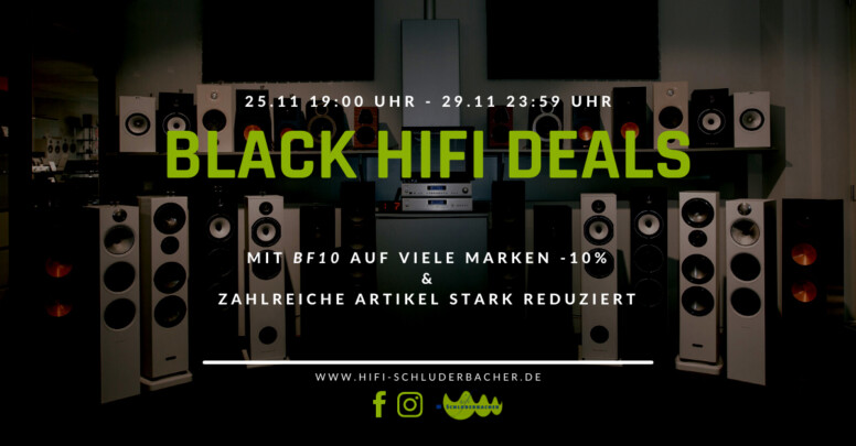 hifi schluderbacher black friday 2021