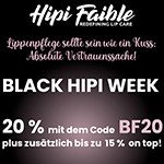 Black Hipi Week bei Hipi Faible – 20% auf Lippenpflege!