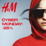 Cyber Monday bei H&M Bis zu  25% auf ausgewählte Artikel