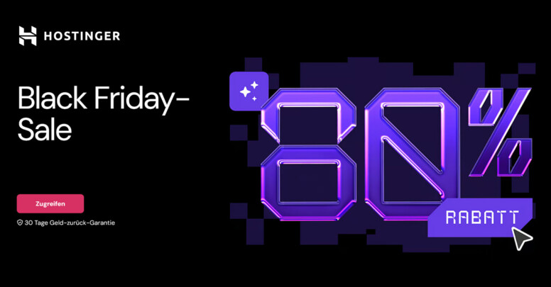 Hostinger Black Friday Sale 2025