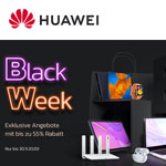 Huawei Black Week: Spare jetzt bis zu 55% auf Smartphones, Tablets & Co.