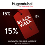 Tolle Angebote bei Hugendubel mit 15% Rabatt auf fast alles*