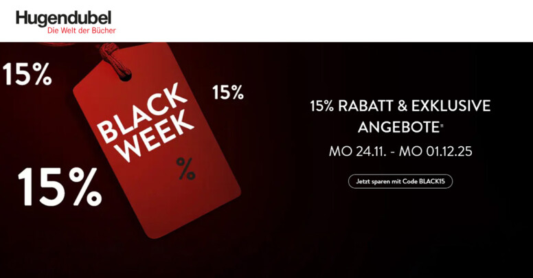 Hugendubel Black Friday 2025