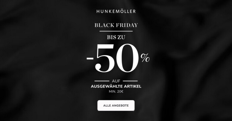 Hunkemöller Black Friday 2025