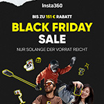 Spare bis zu 151,  Euro auf innovative Kameras von Insta360