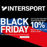 Black Friday bei Intersport – 10% auf alles nur für CLUB Mitglieder**
