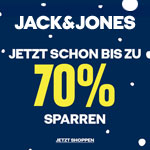 Warten auf den Blue Friday bei Jack & Jones mit bis zu 70% auf ausgewählte Styles