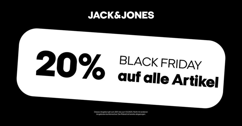 Jack & Jones Black Friday 2025