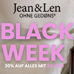 Black Friday ohne Gedøns* bei Jean&Len – 20% auf alles + limitierte Mystery Boxen!