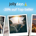 Jollydays – Sicher dir jetzt 20% auf Top-Seller