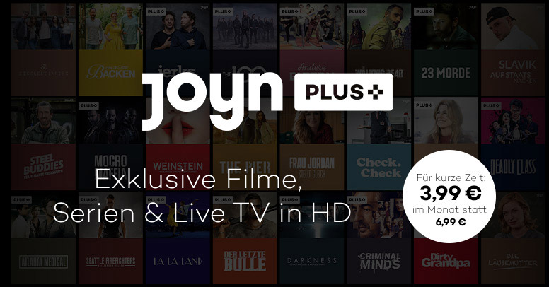 Joyn Plus Black Friday 2019