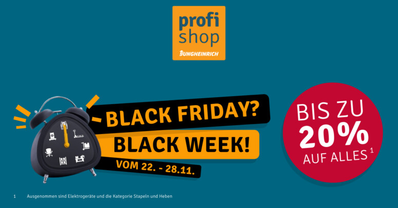 jungheinrich black friday 2021