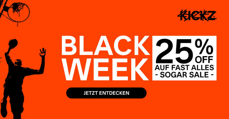 Kickz Black Friday 2024